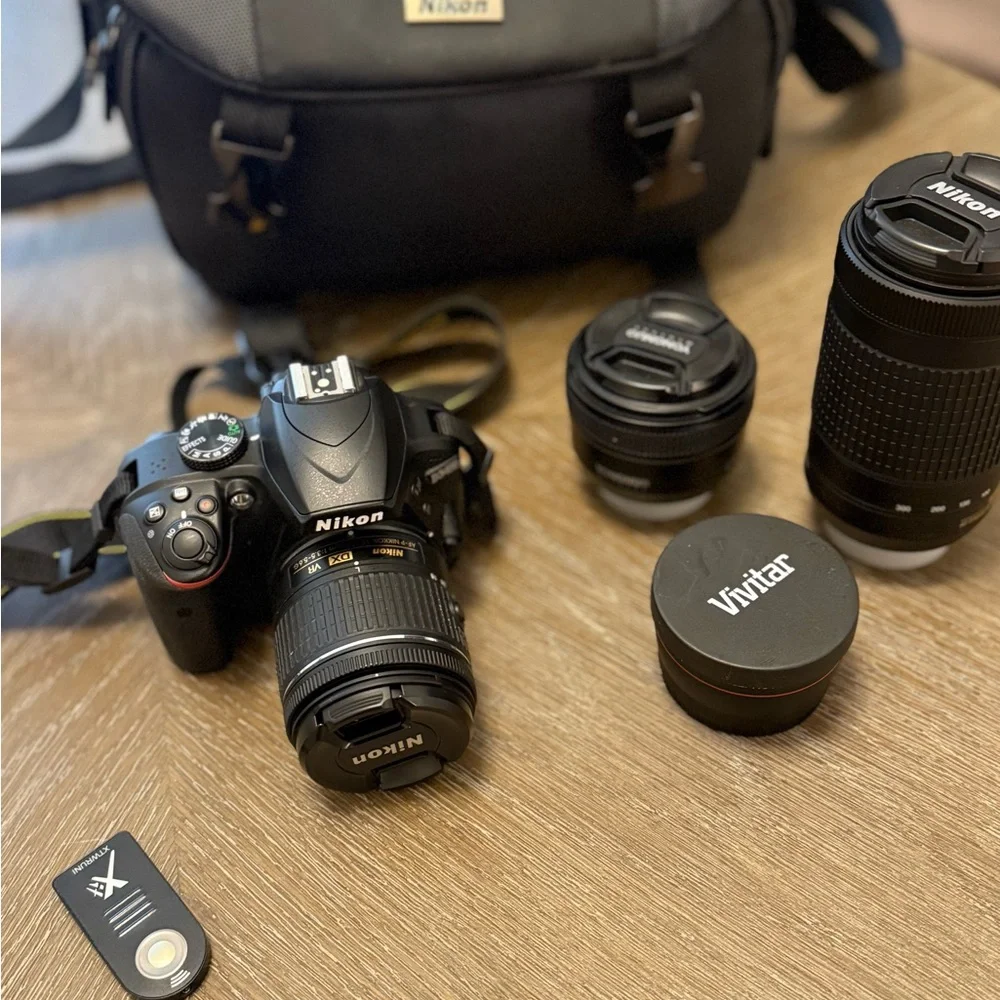 Nikon 3400 + Len